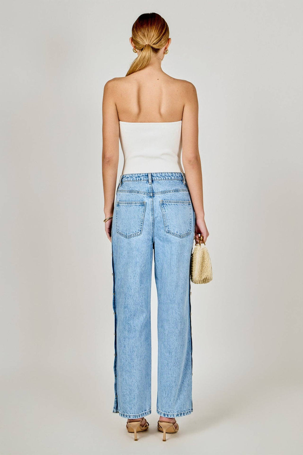 The Monroe Button Jeans