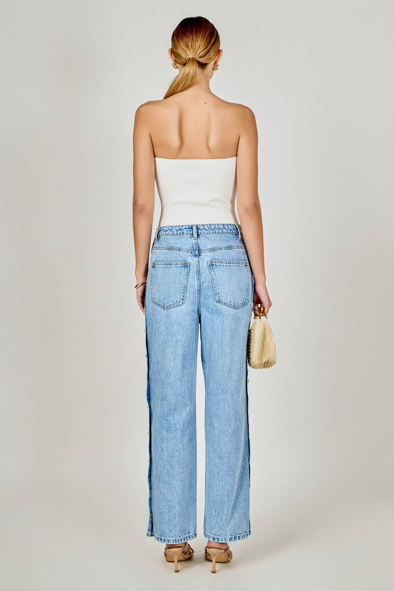 The Monroe Button Jeans