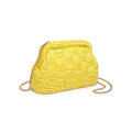 Butter Woven Clutch Bag