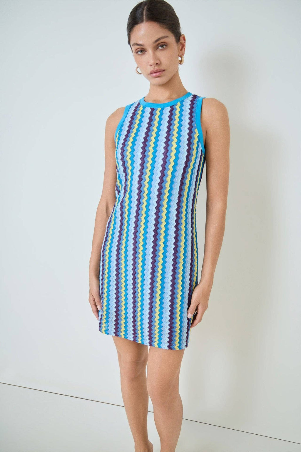 Santorini Knit Mini Dress
