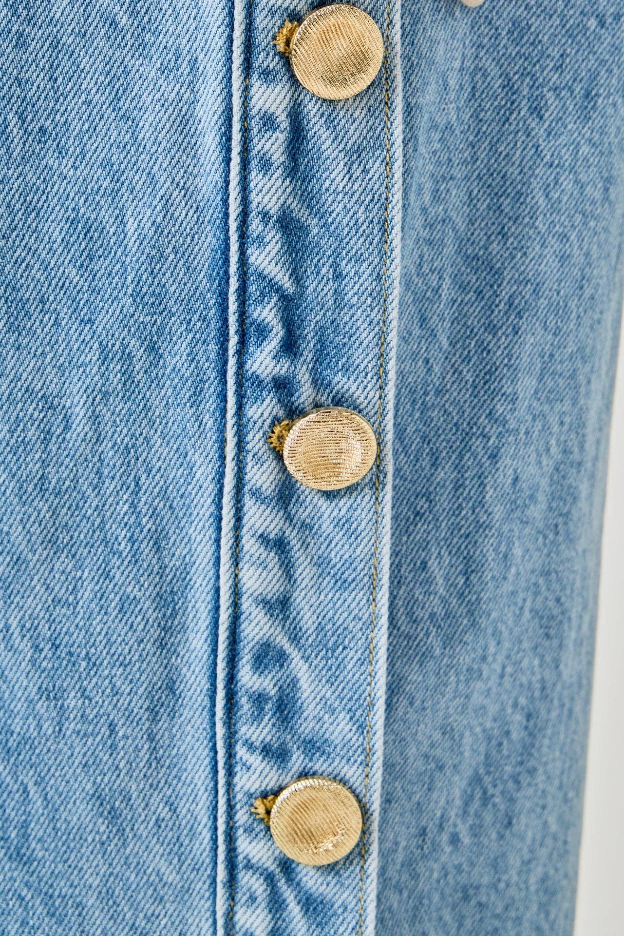 The Monroe Button Jeans