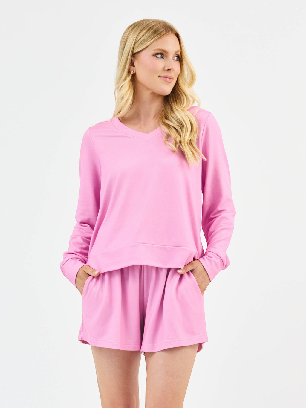 Mialur Boutique - Carly Shorts Set - Lilac Color