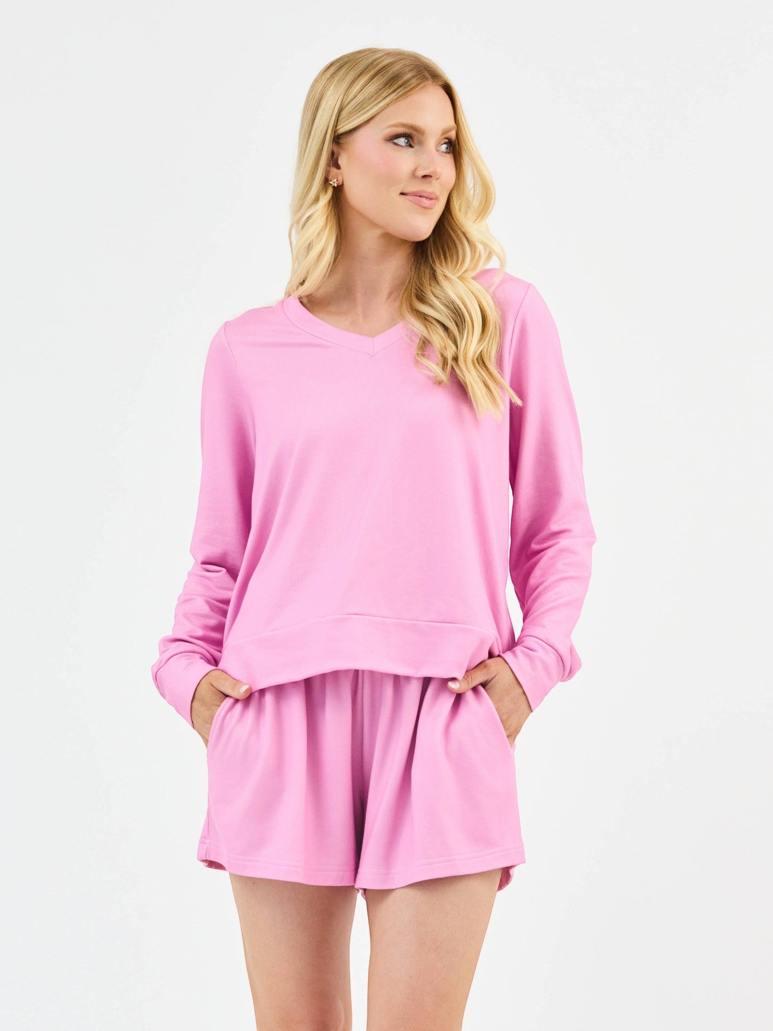 Mialur Boutique - Carly Shorts Set - Lilac Color