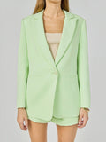 Mialur Boutique - Capri Blazer – Sugar Lime Color