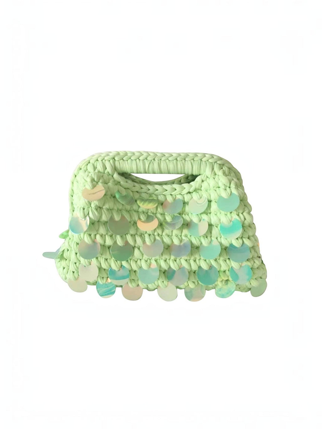 Mialur Boutique - Island Palm Bag - Lime Color