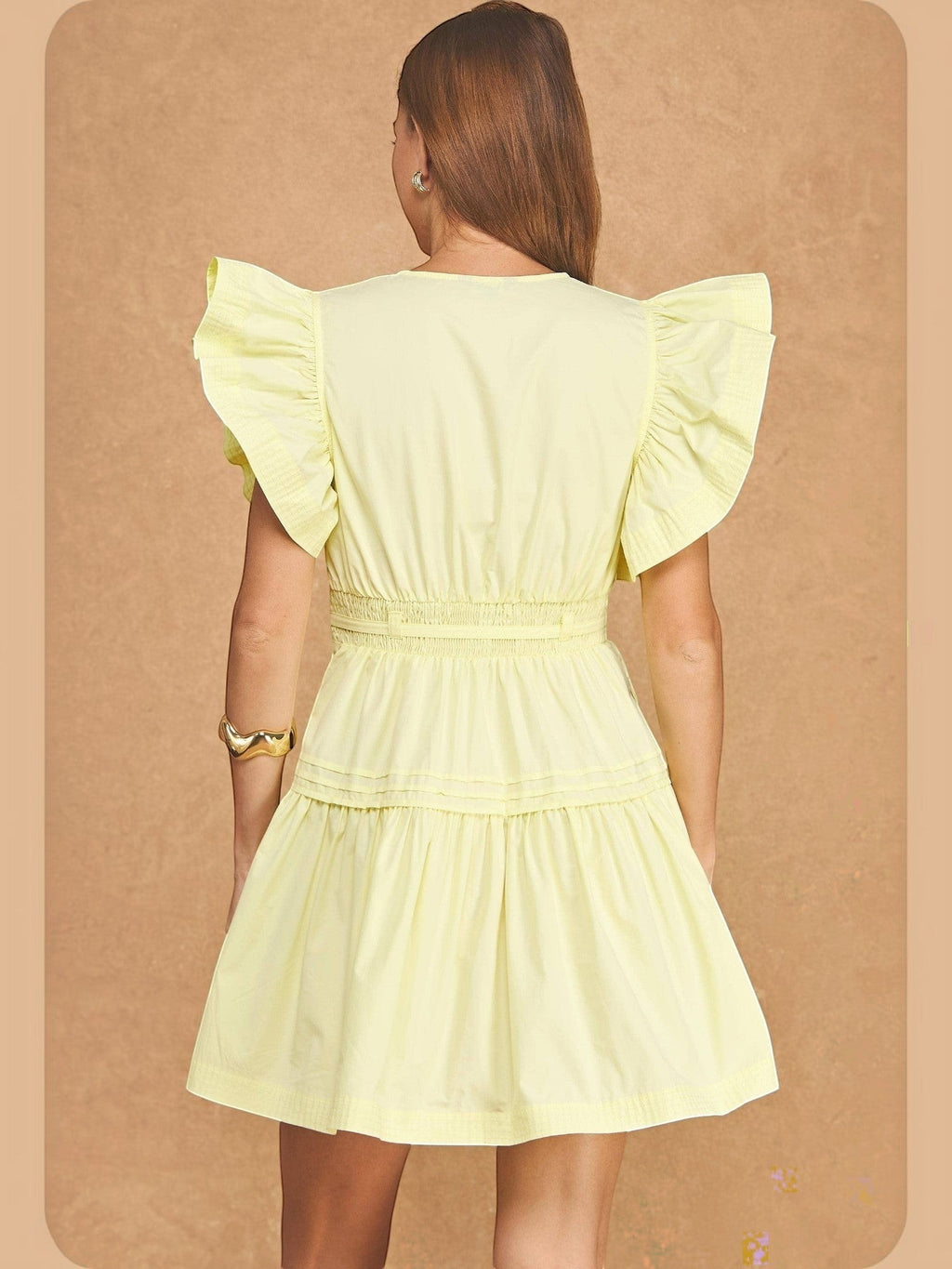 Mialur Boutique - Valencia Dress Butter Color