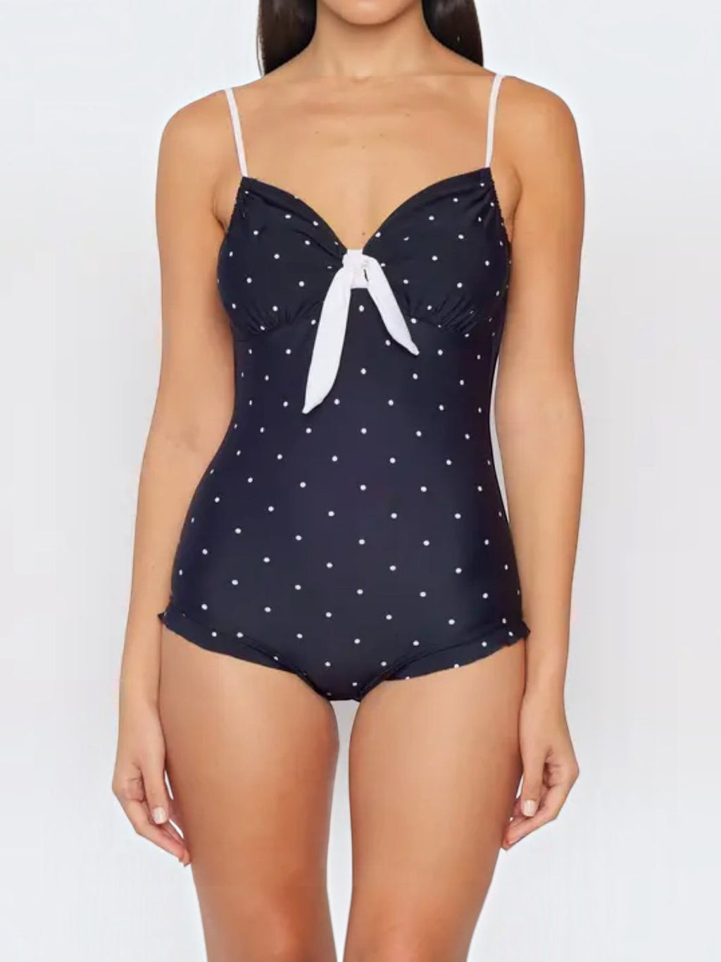 Mialur Boutique - Navy Sail Away One-Piece Swimsuit