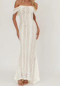 Ivory Lace Dream Maxi Dress