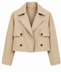 The Camille Cropped Trench