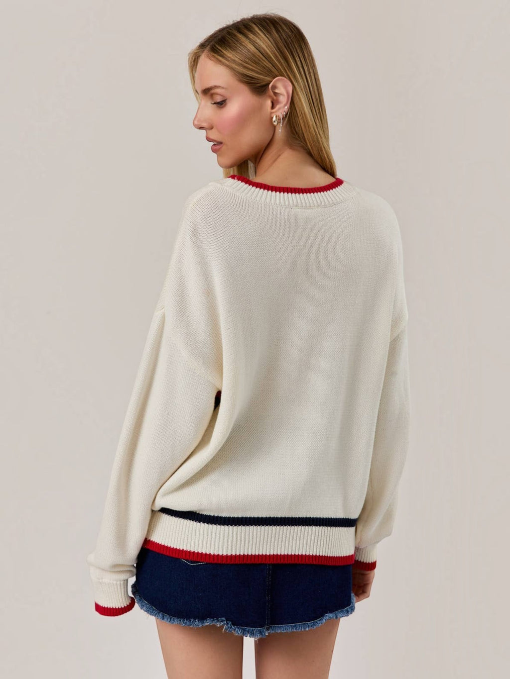 Mialur Boutique - America Knit Sweater