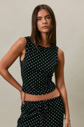 Luna Polka Dot Tank