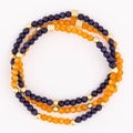 Bracelet Junie Navy & Orange