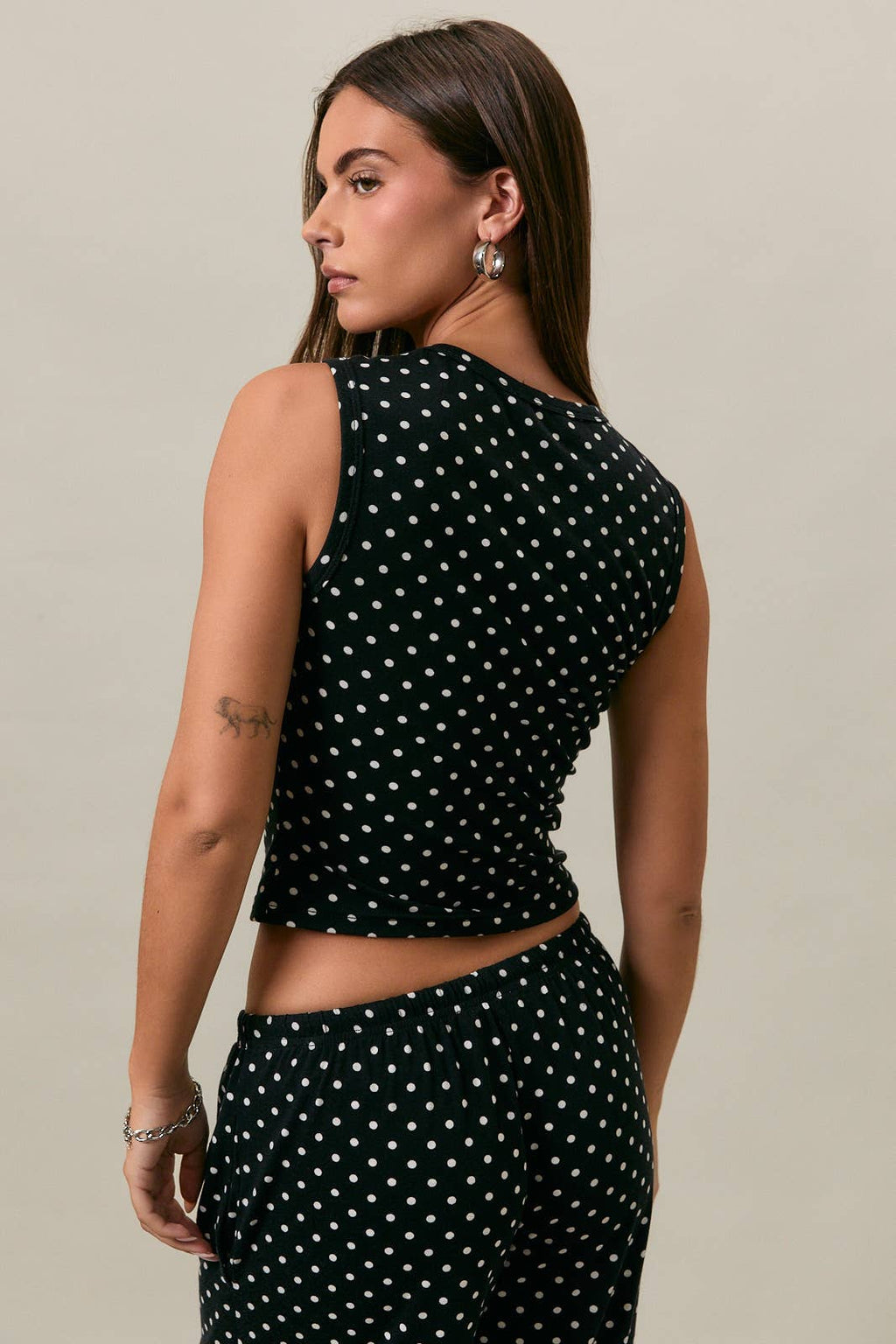 Luna Polka Dot Tank