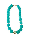 Chunky Turquoise Beaded Necklace