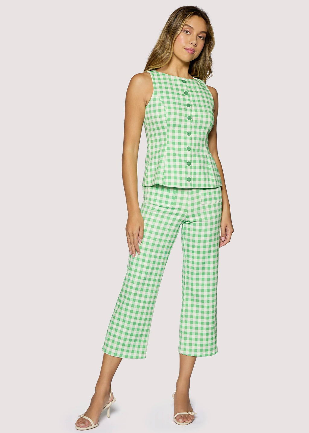 Pistachio Picnic Capri Pants