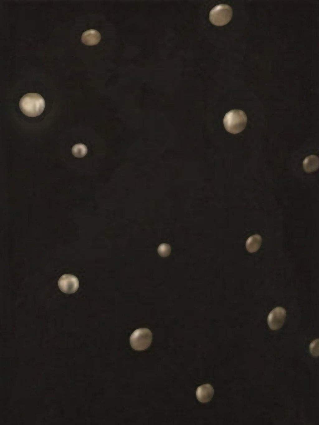 Mialur black rayon blend halter top featuring scattered metal stud embellishments and a fitted silhouette.
