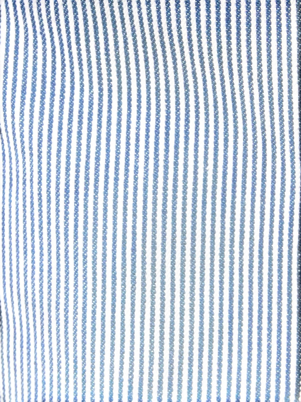 Mialur Coastal Stripe Shorts featuring a classic navy and white vertical pinstripe pattern on tailored fabric