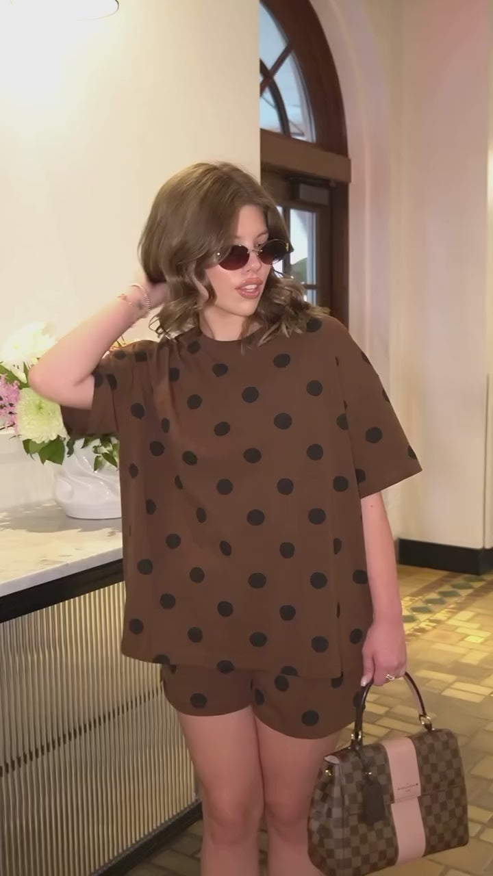 Cocoa Dot Lounge Set